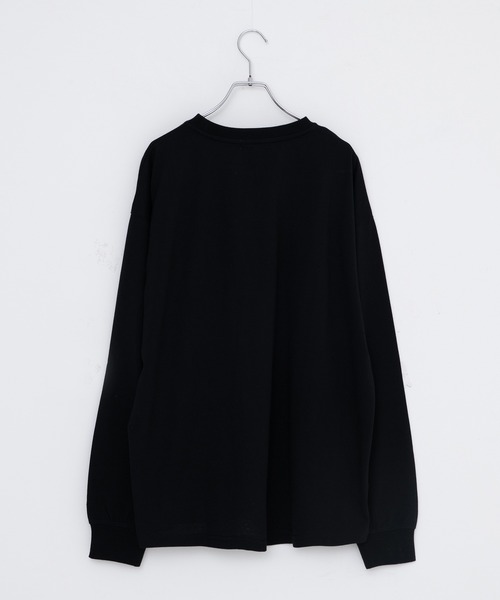 FILA(フィラ)の「【FILA/フィラ】WEB限定 筆記体刺繍 ビックシルエット ロングスリーブTシャツ ロンT(Tシャツ/カットソー・メンズ・ホワイト/ブラック/ブルー系その他/ダークグリーン/ベージュ・LL/M/L/3L)」の8枚目の写真