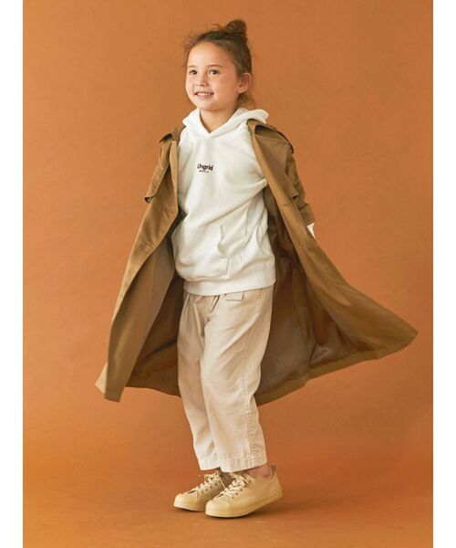 Ungrid(アングリッド)の「Kids ルーズトレンチコート(トレンチコート・レディース・ベージュ/キャメル・100/120)」の16枚目の写真