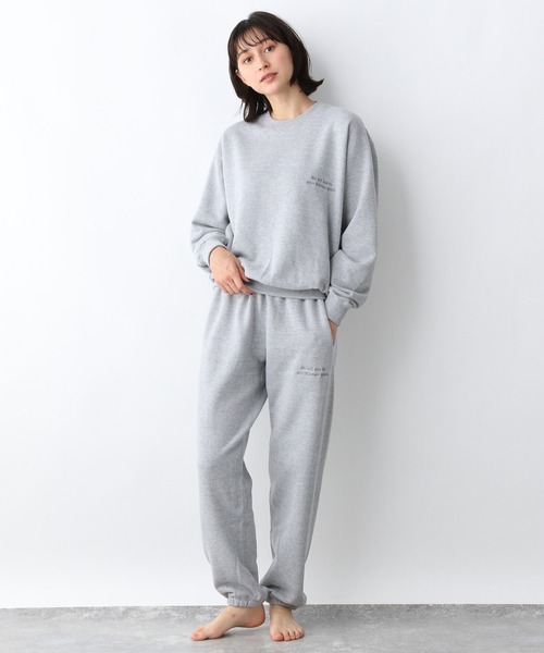e/rm(イーアールエム)の「【e/rm】ユニセックスサイズ展開_メッセージシシュウスウェットパンツ 229066(スウェットパンツ・レディース・ライトグレー/オフホワイト/ブラック/ネイビー・MEDIUM/X-LARGE)」の19枚目の写真