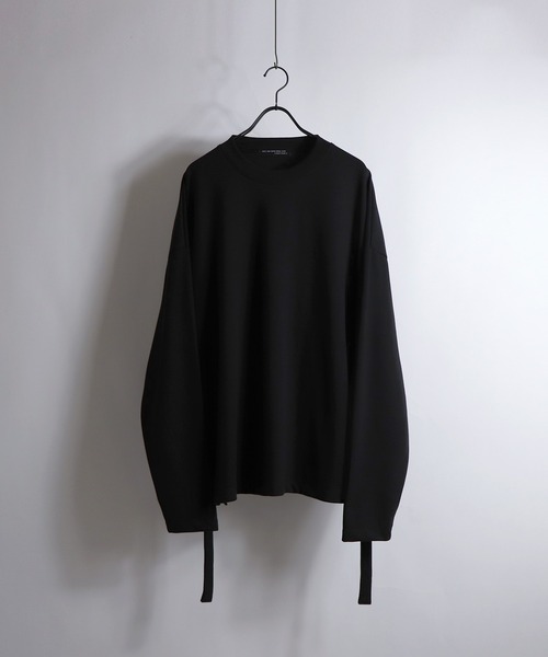 Confirm（コンファーム）の「Confirm / コンファーム サイドベルトポンチビッグスウェット（Tシャツ/カットソー・メンズ・ブラック/アイボリー/グリーン・L/M）」の6枚目の写真