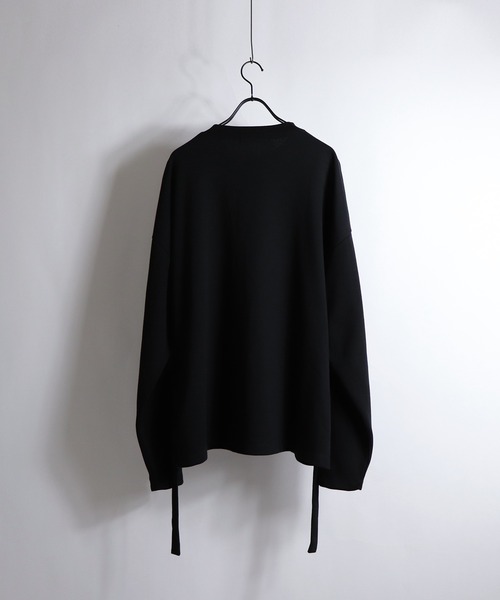 Confirm（コンファーム）の「Confirm / コンファーム サイドベルトポンチビッグスウェット（Tシャツ/カットソー・メンズ・ブラック/アイボリー/グリーン・L/M）」の8枚目の写真