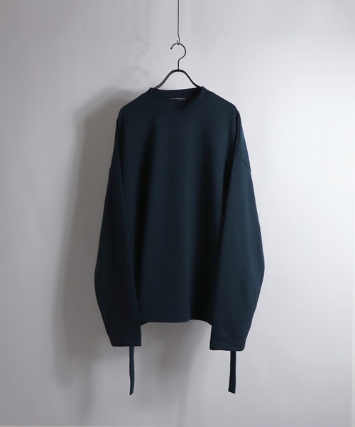 Confirm（コンファーム）の「Confirm / コンファーム サイドベルトポンチビッグスウェット（Tシャツ/カットソー・メンズ・ブラック/アイボリー/グリーン・L/M）」の7枚目の写真