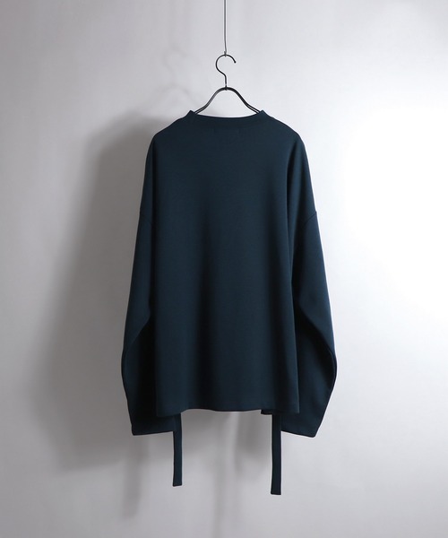 Confirm（コンファーム）の「Confirm / コンファーム サイドベルトポンチビッグスウェット（Tシャツ/カットソー・メンズ・ブラック/アイボリー/グリーン・L/M）」の9枚目の写真