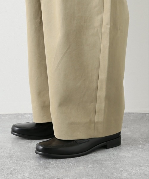 STUDIO NICHOLSON(スタジオニコルソン)の「【STUDIO NICHOLSON/スタジオニコルソン】SORTE VOLUME PLEATS パンツ(その他パンツ・メンズ・ブラック/カーキ/アイボリー/キャメル/チャコールグレー・SMALL/MEDIUM/LARGE)」の6枚目の写真