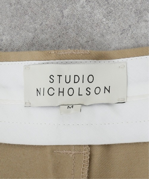 STUDIO NICHOLSON(スタジオニコルソン)の「【STUDIO NICHOLSON/スタジオニコルソン】SORTE VOLUME PLEATS パンツ(その他パンツ・メンズ・ブラック/カーキ/アイボリー/キャメル/チャコールグレー・SMALL/MEDIUM/LARGE)」の19枚目の写真
