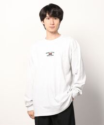 DOUBLE STEAL | Old School Font 長袖Tシャツ(Tシャツ/カットソー)