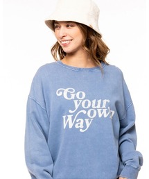 BILLABONG レディース 【ORGANIC COTTON】 GRAPHIC ORGANIC SWEA クルーネックトレーナー 【2021年秋冬モデル】/ビラボンレディーススウェット