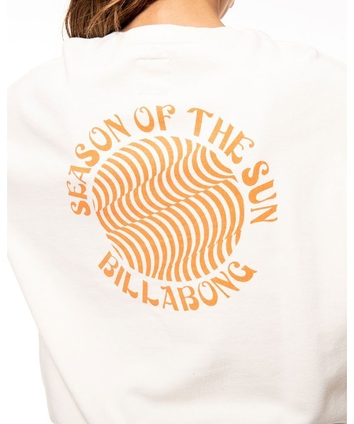 BILLABONG(ビラボン)の「BILLABONG レディース 【ORGANIC COTTON】 GRAPHIC ORGANIC SWEA クルーネックトレーナー 【2021年秋冬モデル】/ビラボンレディーススウェット(スウェット・レディース・ホワイト/ブラック/アイボリー/ブルー系その他・MEDIUM)」の8枚目の写真