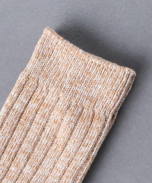 ROTOTO（ロトト）の「＜ROTOTO（ロトト）＞ 3PACK RIBBED CRW/ソックス（ソックス/靴下・メンズ・ナチュラル・FREE）」の3枚目の写真