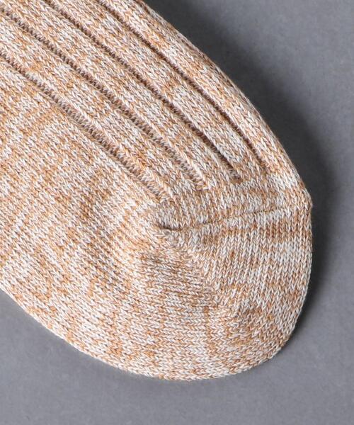 ROTOTO（ロトト）の「＜ROTOTO（ロトト）＞ 3PACK RIBBED CRW/ソックス（ソックス/靴下・メンズ・ナチュラル・FREE）」の4枚目の写真