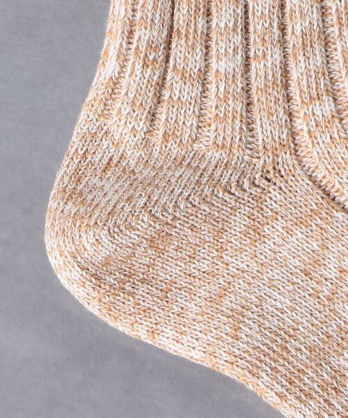 ROTOTO（ロトト）の「＜ROTOTO（ロトト）＞ 3PACK RIBBED CRW/ソックス（ソックス/靴下・メンズ・ナチュラル・FREE）」の5枚目の写真