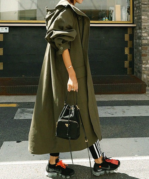 オーバーサイズロングモッズコート モッズコート Smile Orchid スマイルオーキッド のファッション通販 Zozotown