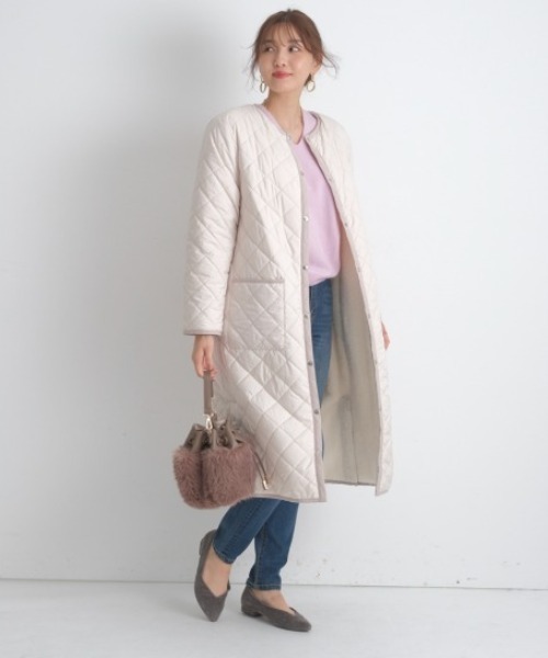 JUSGLITTY新品リバーシブルコート