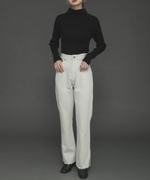 SENSE OF PLACE by URBAN RESEARCH | フェードカラースリットフレアカラーパンツ(その他パンツ)