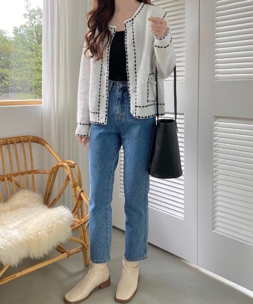 mood for a day（ムードフォーアデイ）の「round bag pouch set / ラウンドバッグ ポーチセット（ショルダーバッグ・レディース・ブラック/ブラウン・FREE）」の4枚目の写真