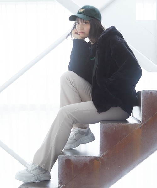 Honeys（ハニーズ）の「ロゴキャップ（キャップ・レディース・ネイビー/ブラック/エンジ/ベージュ/グリーン・FREE）」の10枚目の写真