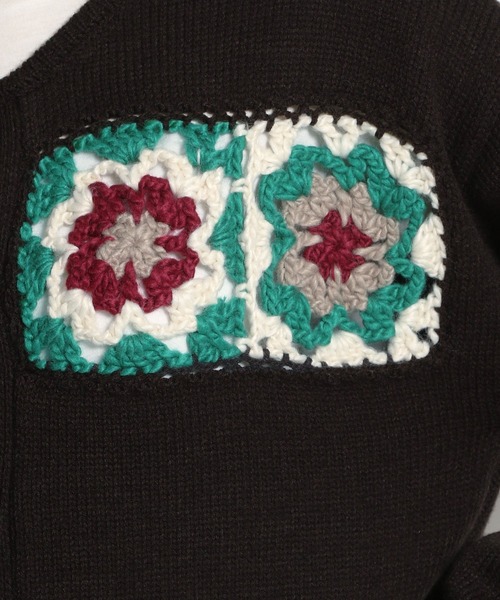 niko and...（ニコアンド）の「2WAYクロシェニットプルオーバー（ニット/セーター・レディース・アイボリー/ブラック/ボルドー/カーキ・MEDIUM/LARGE）」の11枚目の写真