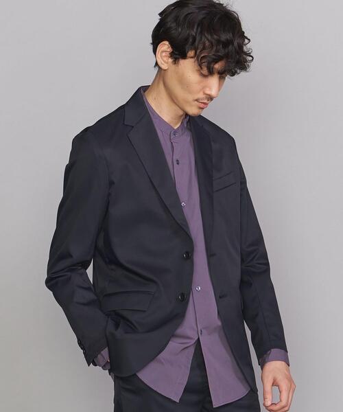 WWS（ワークウェアスーツ）の「＜WWS（ダブリューダブリューエス）＞ BIZ TAILORED JKT/ジャケット（テーラードジャケット・メンズ・ネイビー/ブラック/ベージュ・M/XL/L/S）」の3枚目の写真