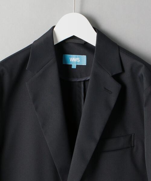 WWS（ワークウェアスーツ）の「＜WWS（ダブリューダブリューエス）＞ BIZ TAILORED JKT/ジャケット（テーラードジャケット・メンズ・ネイビー/ブラック/ベージュ・M/XL/L/S）」の17枚目の写真