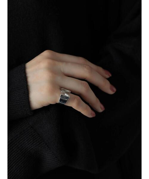 AMERICAN HOLIC（アメリカンホリック）の「イニシャルリングM（リング・レディース・シルバー/ゴールド・FREE）」の14枚目の写真