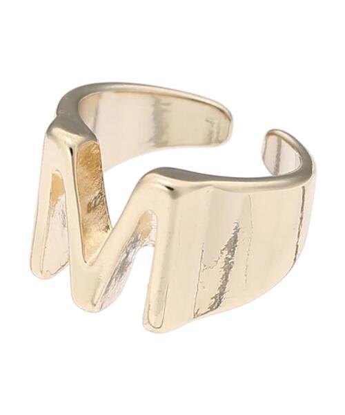 AMERICAN HOLIC（アメリカンホリック）の「イニシャルリングM（リング・レディース・シルバー/ゴールド・FREE）」の11枚目の写真