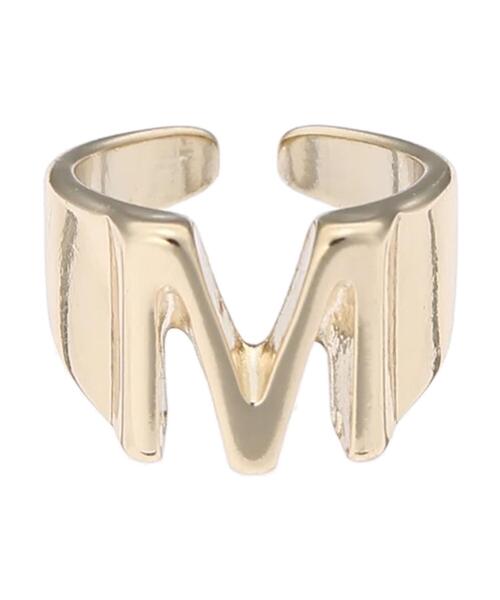 AMERICAN HOLIC（アメリカンホリック）の「イニシャルリングM（リング・レディース・シルバー/ゴールド・FREE）」の12枚目の写真