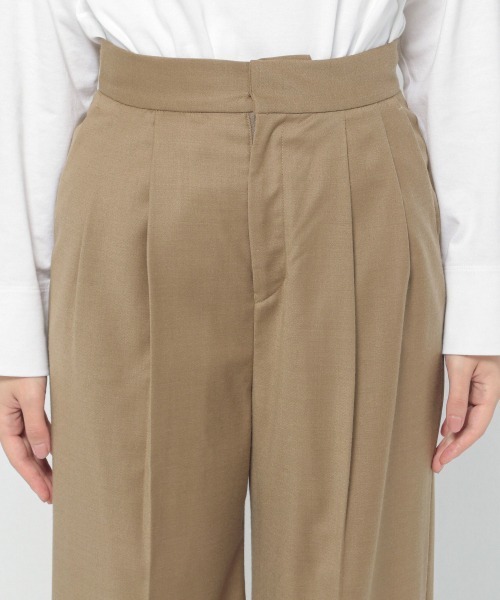 yuw（ユウ）の「WIDE TROUSER　235876（その他パンツ・レディース・ブラック/ブラウン/ブルー・LARGE/MEDIUM）」の16枚目の写真