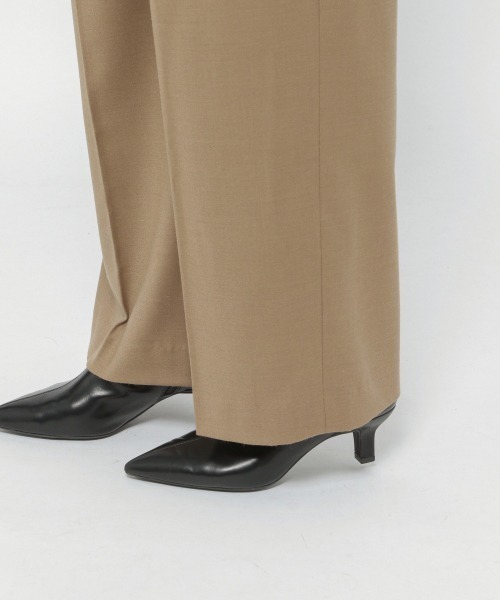 yuw（ユウ）の「WIDE TROUSER　235876（その他パンツ・レディース・ブラック/ブラウン/ブルー・LARGE/MEDIUM）」の18枚目の写真