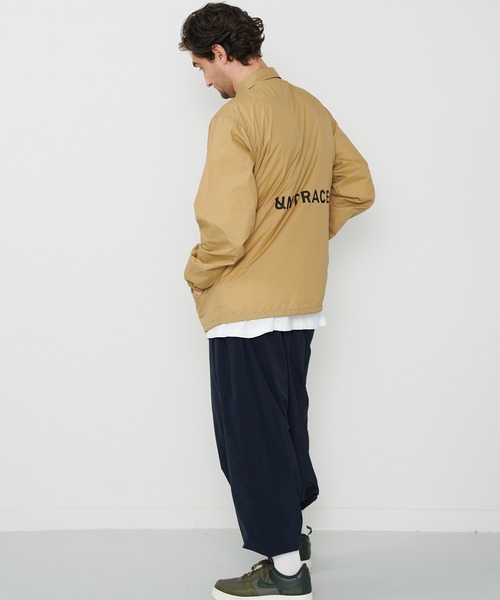 【極美品】UNTRACE コーチジャケット ベージュ XL UNTRACE（アントレース）の「UNTRACE GRAND HOTEL 115 COACH JACKET