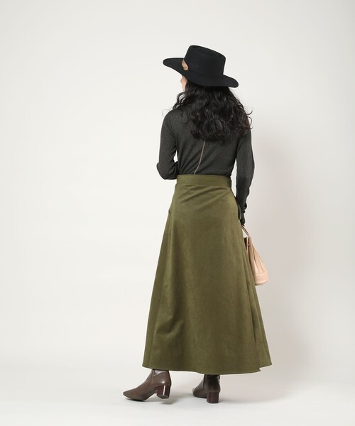 FREAK'S STORE(フリークスストア)の「【WEB限定】ウォッシャブルアウトリンキングタートル(ニット/セーター・レディース・ピンク/サックスブルー/オリーブ/ダークブラウン/ブラック・フリ-)」の19枚目の写真