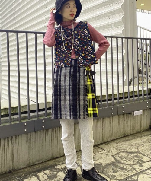 FREAK'S STORE(フリークスストア)の「【WEB限定】ウォッシャブルアウトリンキングタートル(ニット/セーター・レディース・ピンク/サックスブルー/オリーブ/ダークブラウン/ブラック・フリ-)」の11枚目の写真