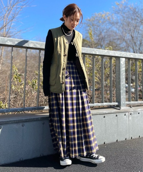 FREAK'S STORE(フリークスストア)の「【WEB限定】ウォッシャブルアウトリンキングタートル(ニット/セーター・レディース・ピンク/サックスブルー/オリーブ/ダークブラウン/ブラック・フリ-)」の9枚目の写真