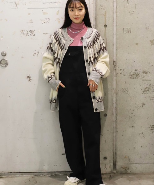 FREAK'S STORE(フリークスストア)の「【WEB限定】ウォッシャブルアウトリンキングタートル(ニット/セーター・レディース・ピンク/サックスブルー/オリーブ/ダークブラウン/ブラック・フリ-)」の8枚目の写真