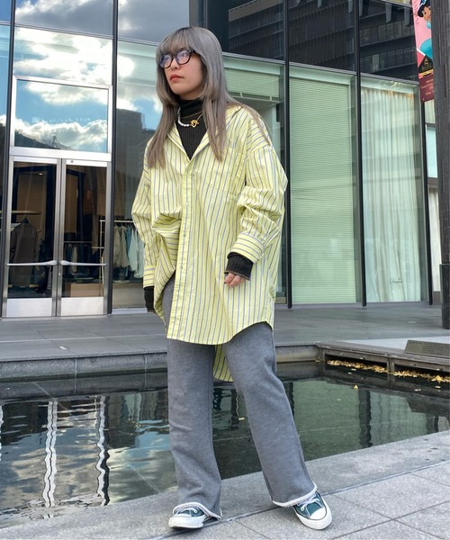 FREAK'S STORE(フリークスストア)の「【WEB限定】ウォッシャブルアウトリンキングタートル(ニット/セーター・レディース・ピンク/サックスブルー/オリーブ/ダークブラウン/ブラック・フリ-)」の7枚目の写真