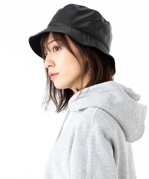 KANGOL（カンゴール）の「カンゴール バケットハット フェイクレザー KANGOL ONSPOTZ別注（ハット・メンズ・ブラック・L/M/S/XL）」の22枚目の写真