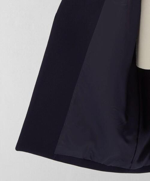 LOEFF（ロエフ）の「＜LOEFF（ロエフ）＞メルトン チェスターコート◆（チェスターコート・レディース・ダークブラウン/ネイビー・1/0）」の14枚目の写真