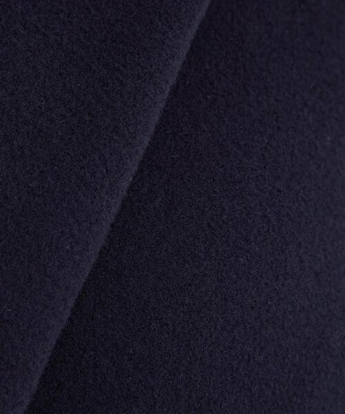 LOEFF（ロエフ）の「＜LOEFF（ロエフ）＞メルトン チェスターコート◆（チェスターコート・レディース・ダークブラウン/ネイビー・1/0）」の18枚目の写真