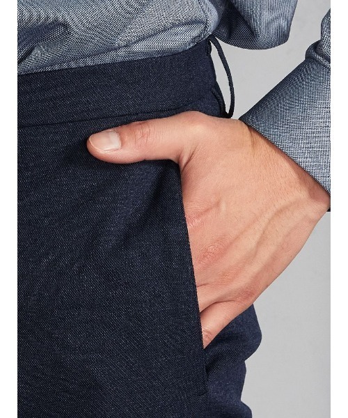 Perfect Suit FActory（パーフェクトスーツファクトリー）の「PSFAグッドビズスラックス無地（スラックス・メンズ・ネイビー/チャコールグレー/ブルー・79/88/82/76/85）」の14枚目の写真