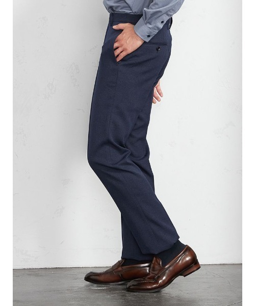 Perfect Suit FActory（パーフェクトスーツファクトリー）の「PSFAグッドビズスラックス無地（スラックス・メンズ・ネイビー/チャコールグレー/ブルー・79/88/82/76/85）」の16枚目の写真