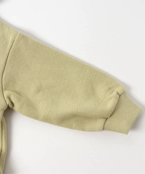 BREEZE（ブリーズ）の「裏起毛あったか裾チュールパーカー（パーカー・キッズ・チャコール/サックスブルー/ピンク/イエロー・100/130/120/80/90/140/110）」の15枚目の写真