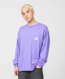 XLARGE | EMBROIDERY SLANTED OG L/S POCKET TEE(Tシャツ/カットソー)