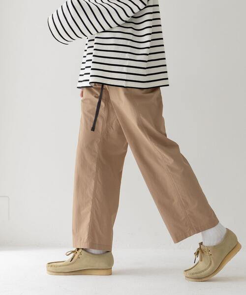 CITEN（シテン）の「＜CITEN（シテン）＞ナイロン トレイルパンツ（その他パンツ・メンズ・ベージュ/ライトグレー/ブラック・L/M）」の3枚目の写真