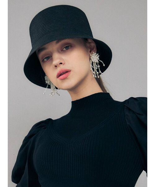 MERCURYDUO（マーキュリーデュオ）の「ビーズビジュフラワーイヤリング（イヤリング・レディース・クリア・FREE）」の6枚目の写真