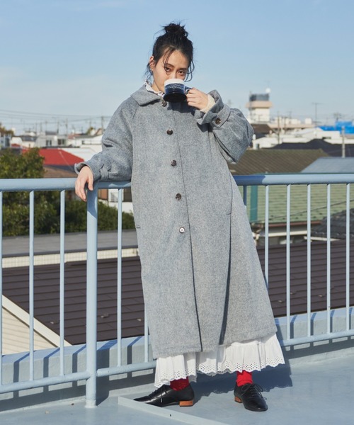 Libra Cue（リブラ キュー）の「ヴィンテージライクボリュームレーススカート（スカート・レディース・ホワイト/ブラック・FREE）」の8枚目の写真