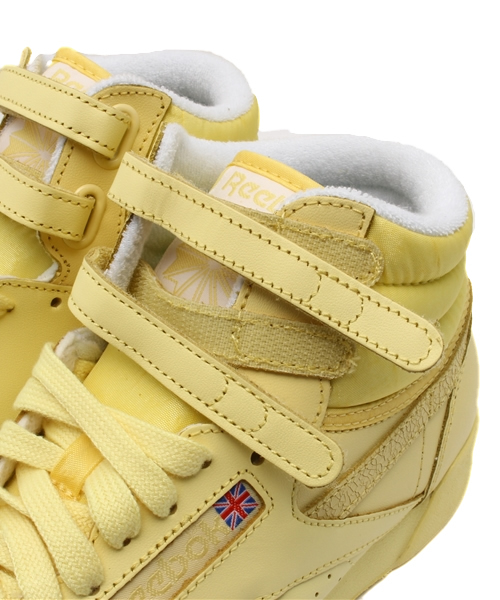 Reebok（リーボック）の「ウィメンズ リーボック クラシック フリースタイル イエロー Reebok F/S HI SPIRIT M45863（スニーカー・レディース・イエロー・23cm/24.5cm/24cm/23.5cm）」の8枚目の写真