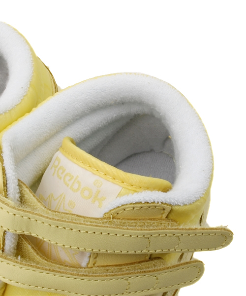 Reebok（リーボック）の「ウィメンズ リーボック クラシック フリースタイル イエロー Reebok F/S HI SPIRIT M45863（スニーカー・レディース・イエロー・23cm/24.5cm/24cm/23.5cm）」の9枚目の写真