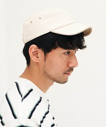 ikka（イッカ）の「ヘリンボーンワークキャップ（キャップ・メンズ）」