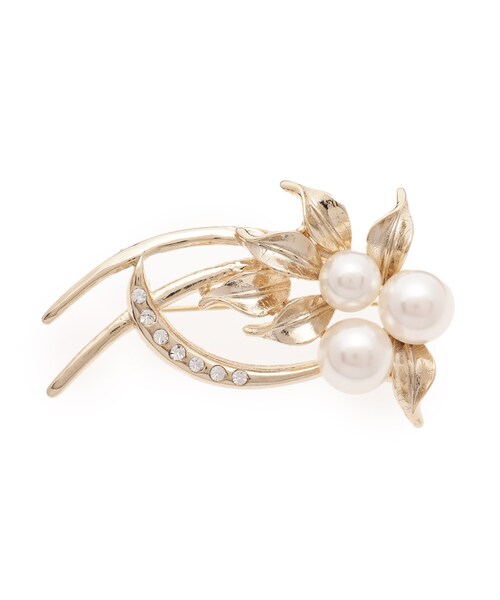 INDIVI（インディヴィ）の「セレモニーブローチ（ブローチ/コサージュ・レディース・シルバー/ゴールド/ゴールド系5/シルバー系5・00）」の7枚目の写真