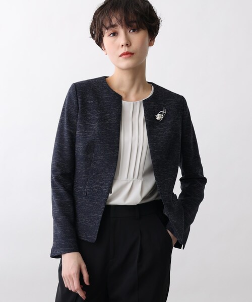 INDIVI（インディヴィ）の「セレモニーブローチ（ブローチ/コサージュ・レディース・シルバー/ゴールド/ゴールド系5/シルバー系5・00）」の12枚目の写真