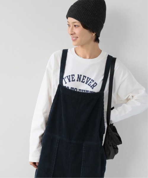 JOURNAL STANDARD relume(ジャーナルスタンダード レリューム)の「《追加》OE天竺ロゴプリントロングスリーブTEE◆(Tシャツ/カットソー・レディース・ホワイト/ベージュ/ブルー系その他・FREE)」の7枚目の写真